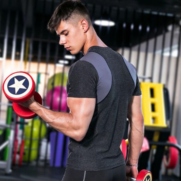 new sport tank men tights fitness quick dry running gym stretch tee shirt fitness mens v-neck t-shirt, White;black
new sport tank men tights fitness quick dry running gym stretch tee shirt fitness mens v-neck t-shirt, White;black