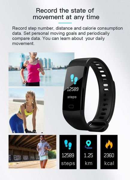 cgjxsbluetooth smart bracelet y5 smart wirstband color display call /sms /app push fitness tracker health tracker smart band
cgjxsbluetooth smart bracelet y5 smart wirstband color display call /sms /app push fitness tracker health tracker smart band