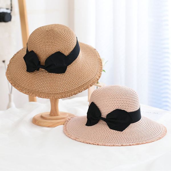 ht3093 straw hat new fashion summer hat ladies black bow wide brim sun women breathable beach cap female packable beach, Blue;gray
ht3093 straw hat new fashion summer hat ladies black bow wide brim sun women breathable beach cap female packable beach, Blue;gray