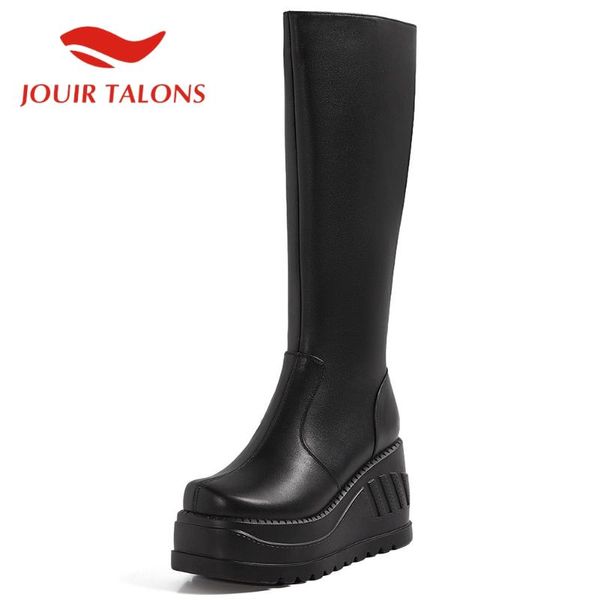 jouir talons 2020 new fashion women shoes new brand wedges boots ultra high heels platform genuine leather shoes, Black
jouir talons 2020 new fashion women shoes new brand wedges boots ultra high heels platform genuine leather shoes, Black