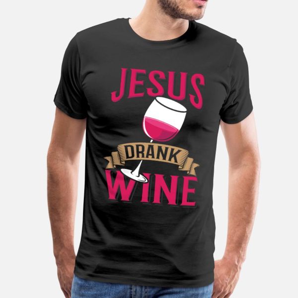 wine jesus drank wine t shirt men printed 100% cotton round collar unique crazy fashion spring autumn pattern shirt 
wine jesus drank wine t shirt men printed 100% cotton round collar unique crazy fashion spring autumn pattern shirt