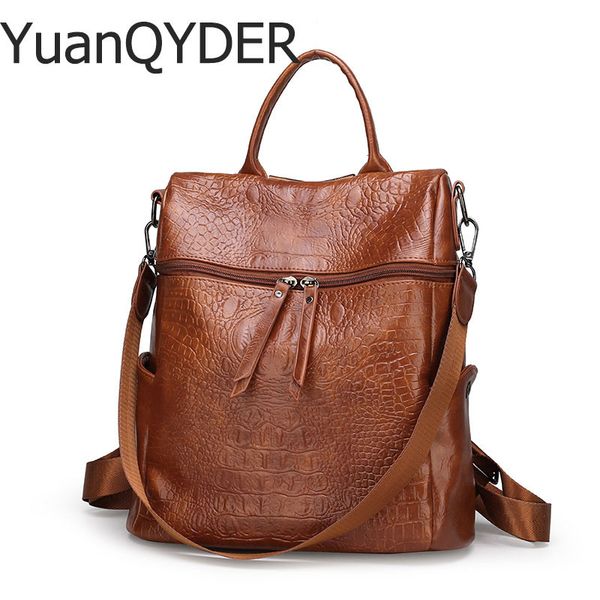 fashion crocodile pattern women backpack 2020 new anti-theft travel back pack youth girl backbag casual daypacks mochila female
fashion crocodile pattern women backpack 2020 new anti-theft travel back pack youth girl backbag casual daypacks mochila female