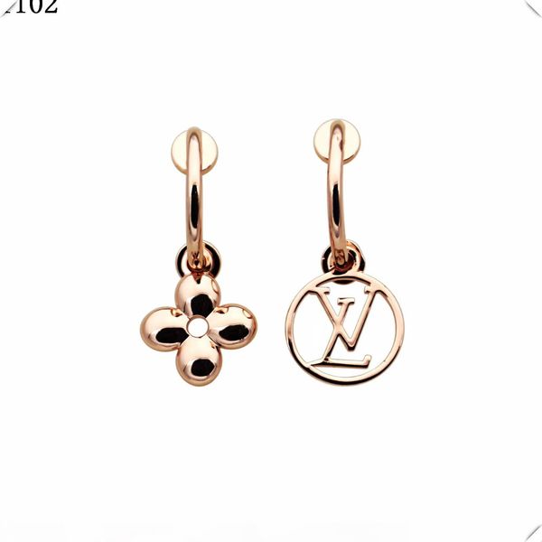 luxury jewelry four leaf flower designer earrings pseudo gold material silver rose gold 18k gold elagant women stud earrings fashion style 0, Golden
luxury jewelry four leaf flower designer earrings pseudo gold material silver rose gold 18k gold elagant women stud earrings fashion style 0, Golden
