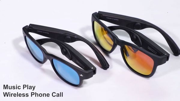 oem bluetooth earphone bone conduction sunglasses audio smart glasses ch01, Blue
oem bluetooth earphone bone conduction sunglasses audio smart glasses ch01, Blue