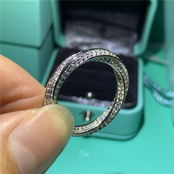 finger ring soild 925 sterling silver promise diamond cross engagement wedding band rings for women gift294c
finger ring soild 925 sterling silver promise diamond cross engagement wedding band rings for women gift294c