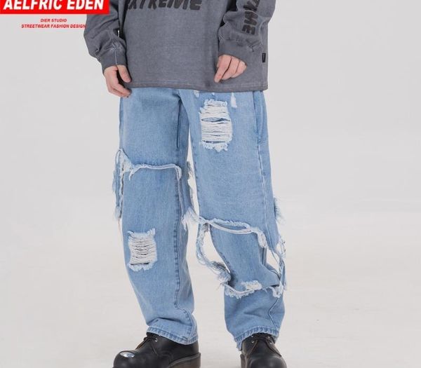 aelfric eden vintage patchwork frayed mens jeans 2020 harajuku hip hop trousers casual fashion streetwear joggers straight pants, Blue
aelfric eden vintage patchwork frayed mens jeans 2020 harajuku hip hop trousers casual fashion streetwear joggers straight pants, Blue