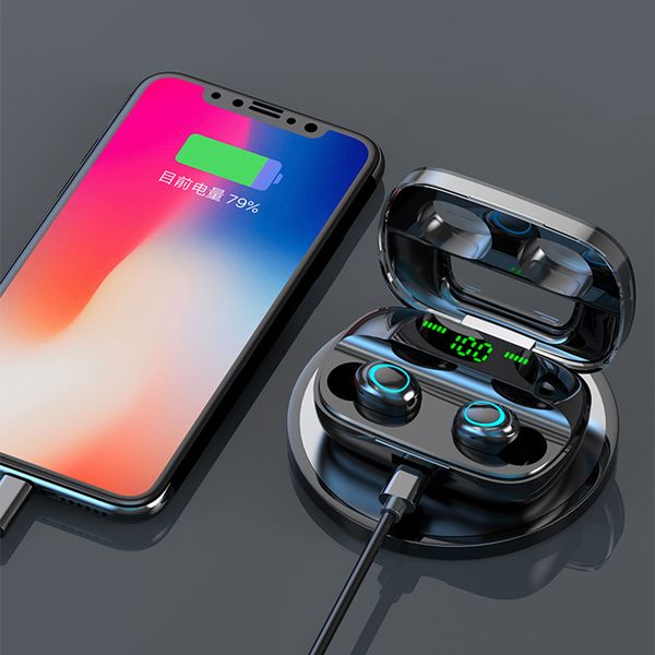 black s11 tws 5.0 bluetooth earphone fingerprint touch 9d gaming headset reverse charging wireless charging
black s11 tws 5.0 bluetooth earphone fingerprint touch 9d gaming headset reverse charging wireless charging