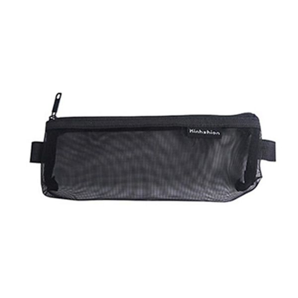 new transparent grid zipper pen bag pencil bag case brush storage for grils korean student stationery school supplies
new transparent grid zipper pen bag pencil bag case brush storage for grils korean student stationery school supplies