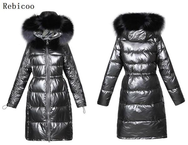winter women thick coat fashion brand with big fur collar hooded warm down jacket female longer coat fast shipping, Black
winter women thick coat fashion brand with big fur collar hooded warm down jacket female longer coat fast shipping, Black