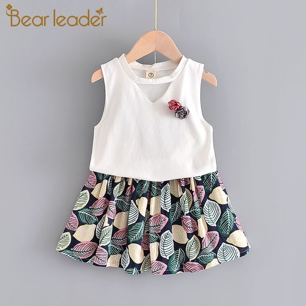 bear leader girls floral clothing sets 2020 new summer kids vest and flowers pants 2pcs outfits girl casual children costumes, White
bear leader girls floral clothing sets 2020 new summer kids vest and flowers pants 2pcs outfits girl casual children costumes, White