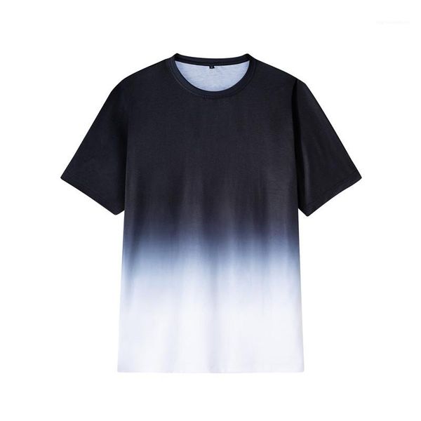 crew neck loose casual mens clothing summer male designer cotton tshirt fashion tie dye gradient color short sleeve, White;black
crew neck loose casual mens clothing summer male designer cotton tshirt fashion tie dye gradient color short sleeve, White;black