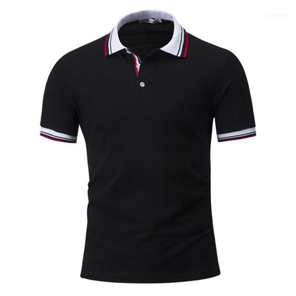 neck short sleeve polo shirts casual mens summer mens designer contrast color polos fashion striped print lapel, White;black
neck short sleeve polo shirts casual mens summer mens designer contrast color polos fashion striped print lapel, White;black