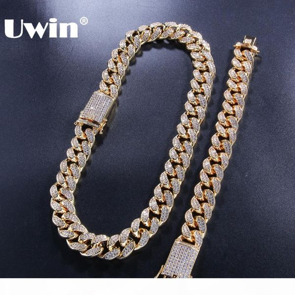 uwin 20mm cubic zirconia cuban link chains & bracelets set fashion hiphop iced out necklace jewelry for men drop shipping, Silver
uwin 20mm cubic zirconia cuban link chains & bracelets set fashion hiphop iced out necklace jewelry for men drop shipping, Silver