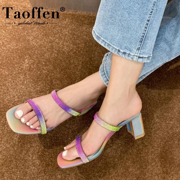 taoffen ladies party high heel shoes sandals open toe rhinestone block heel slippers footwear size 34-43, Black
taoffen ladies party high heel shoes sandals open toe rhinestone block heel slippers footwear size 34-43, Black