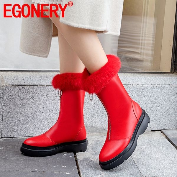 egonery winter new casual mid calf boots outside mid heels platform round toe front zip women shoes drop shipping size 33-40, Black
egonery winter new casual mid calf boots outside mid heels platform round toe front zip women shoes drop shipping size 33-40, Black