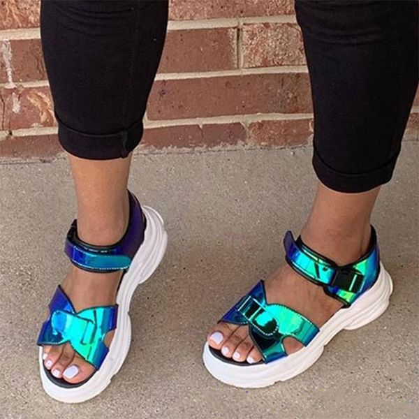 women platform sandals summer 2020 woman hook loop female casual thick bottom beach shoes ladies comfortable footwear plus size, Black
women platform sandals summer 2020 woman hook loop female casual thick bottom beach shoes ladies comfortable footwear plus size, Black