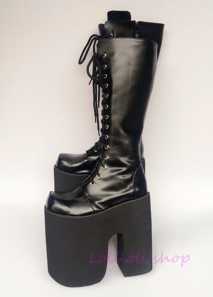 princess sweet lolita boots japanese sweet girl gothic wind super high heel shoes lace-up and cool boots fashion women kcx004, Black
princess sweet lolita boots japanese sweet girl gothic wind super high heel shoes lace-up and cool boots fashion women kcx004, Black