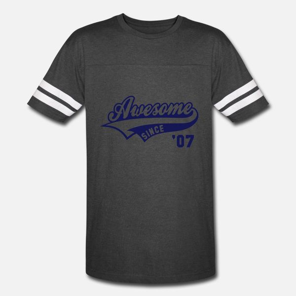 awesome since 2007 birthday anniversaire t shirt men customized cotton size s-3xl costume fitness humor summer style normal shirt
awesome since 2007 birthday anniversaire t shirt men customized cotton size s-3xl costume fitness humor summer style normal shirt