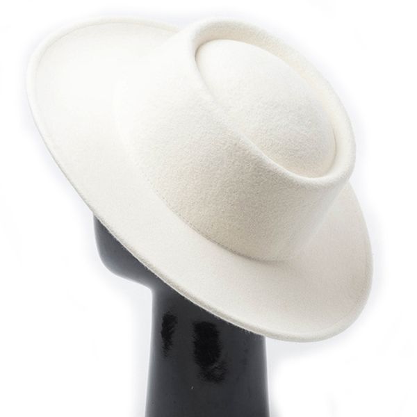 women men pure white solid color jazz hat casual wool felt hat female elegant fedroe male boutique formal fashion winter, Blue;gray
women men pure white solid color jazz hat casual wool felt hat female elegant fedroe male boutique formal fashion winter, Blue;gray