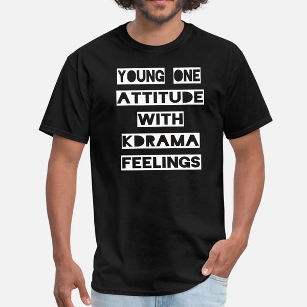 young one attitude with kdrama feelings t shirt men printing 100% cotton crew neck pictures loose new fashion spring family shirt
young one attitude with kdrama feelings t shirt men printing 100% cotton crew neck pictures loose new fashion spring family shirt
