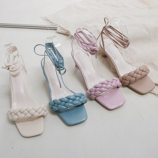 2020 women brand summer sandals high heels leather weave lace up gladiator sandal strappy rome designer summer shoes party shoes, Black
2020 women brand summer sandals high heels leather weave lace up gladiator sandal strappy rome designer summer shoes party shoes, Black