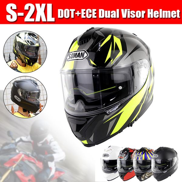 dot ece dual visor full face modular flip up motorcycle helmet motocross street bike racing road safety
dot ece dual visor full face modular flip up motorcycle helmet motocross street bike racing road safety
