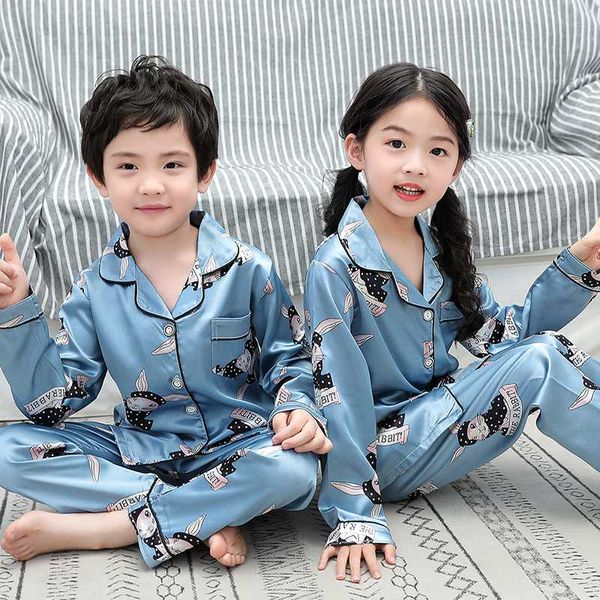 2020 spring kids home clothes nightwear sleepwear children girls boys pajamas set silk fabric pajama girl pyjamas suit, Blue;red
2020 spring kids home clothes nightwear sleepwear children girls boys pajamas set silk fabric pajama girl pyjamas suit, Blue;red