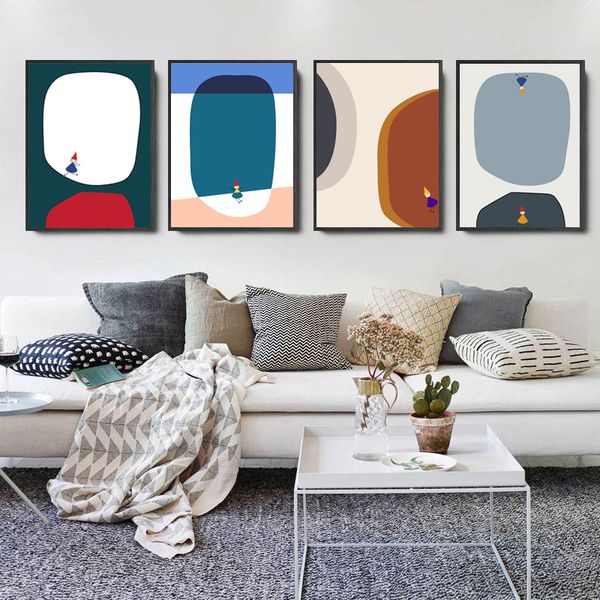 abstract geometric cartoon posters and prints nursery baby wall art nordic home decoration wall pictures for child room
abstract geometric cartoon posters and prints nursery baby wall art nordic home decoration wall pictures for child room