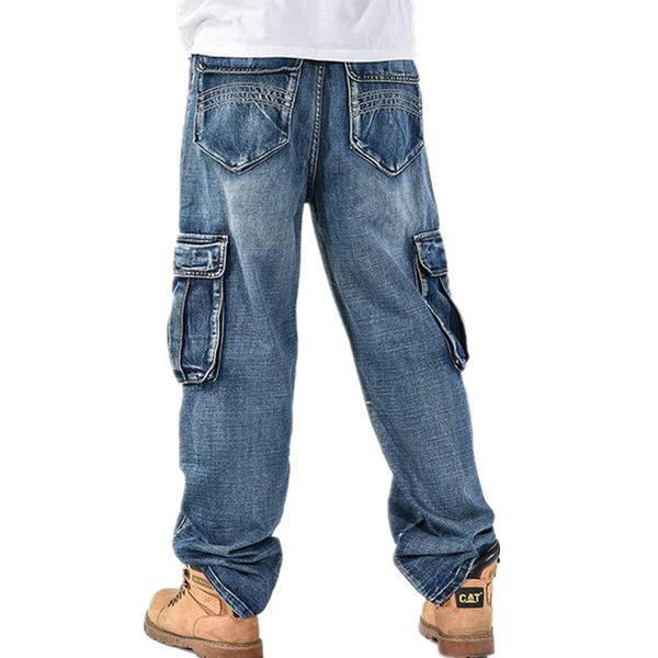 fashion trend jeans man hiphop skateboarders denim pants autumn winter trousers loose fertilizer increased men big size hip hop, Blue
fashion trend jeans man hiphop skateboarders denim pants autumn winter trousers loose fertilizer increased men big size hip hop, Blue
