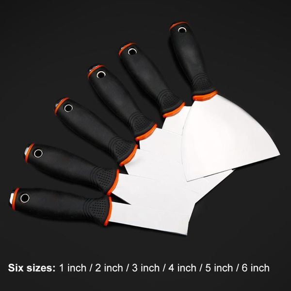 1-6inch stainless steel putty knife paint tool plaster shovel filling spatula tang scraper wood handle wall decoration con
1-6inch stainless steel putty knife paint tool plaster shovel filling spatula tang scraper wood handle wall decoration con