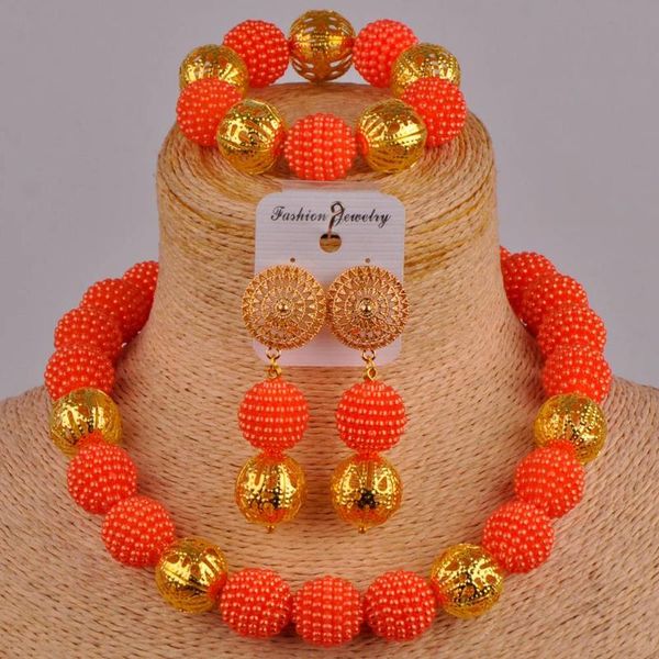 wedding imitation pearl jewelry set, orange ladies fashion jewelry set, nigeria wedding african bead set xx-40, Silver
wedding imitation pearl jewelry set, orange ladies fashion jewelry set, nigeria wedding african bead set xx-40, Silver