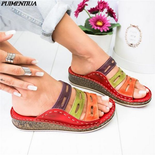 2020 new summer women slippers rome retro three-color casual shoes thick bottom open toe sandals slip on slides fast shipping, Black
2020 new summer women slippers rome retro three-color casual shoes thick bottom open toe sandals slip on slides fast shipping, Black