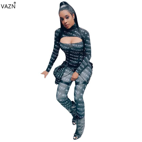 women's jumpsuits & rompers vazn 2021 spring women long lette o-neck full sleeve hollow out skinny bodycon romper smd5809, Black;white
women's jumpsuits & rompers vazn 2021 spring women long lette o-neck full sleeve hollow out skinny bodycon romper smd5809, Black;white