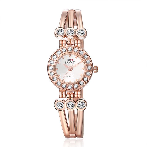 high-end women diamond bracelet watch fashion girl bracelet watch all-match fashion watch women quartz, Slivery;brown
high-end women diamond bracelet watch fashion girl bracelet watch all-match fashion watch women quartz, Slivery;brown