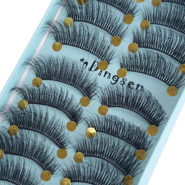 false eyelashes 10 pairs 3d thick mink fake natural look long lasting extension women eyes makeup beauty tools
false eyelashes 10 pairs 3d thick mink fake natural look long lasting extension women eyes makeup beauty tools