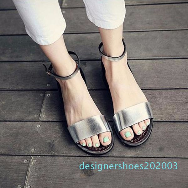 qwedf silver flat sandals solid soft sandals women beach shoes summer slippers silver sandalias mujer sandale femme a8-170 s03, Black
qwedf silver flat sandals solid soft sandals women beach shoes summer slippers silver sandalias mujer sandale femme a8-170 s03, Black