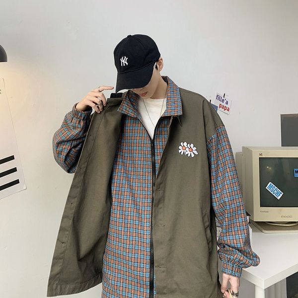 2020 men's fashion streetwear bomber jacket male casual splicing coats printing windbreaker black/khaki outerwear s-2xl, Black;brown
2020 men's fashion streetwear bomber jacket male casual splicing coats printing windbreaker black/khaki outerwear s-2xl, Black;brown
