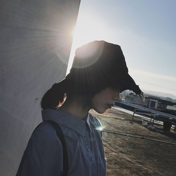 k37 fisherman for women female wild beach sun hat leisure soft girl literary small fresh basin hats summer sunhat 10kh, Blue;gray
k37 fisherman for women female wild beach sun hat leisure soft girl literary small fresh basin hats summer sunhat 10kh, Blue;gray