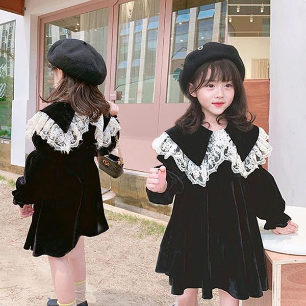 2020 new girl baby gold velvet spring autumn lace princess dress girls kids children clothes vestido red/black 3-10t, Red;yellow
2020 new girl baby gold velvet spring autumn lace princess dress girls kids children clothes vestido red/black 3-10t, Red;yellow