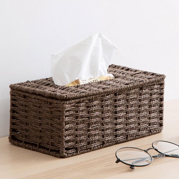 creative living room simple coffee table storage box paper box household weaving desktray wy5
creative living room simple coffee table storage box paper box household weaving desktray wy5
