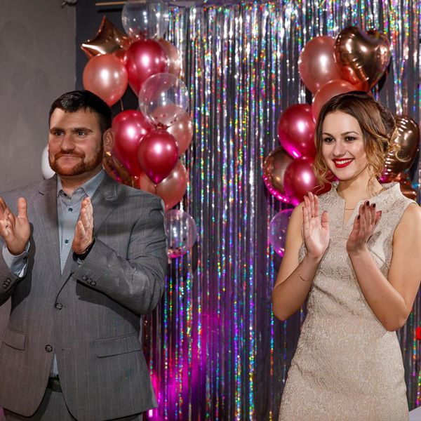 2m 3m gold silver metallic foil tinsel fringe curtain birthday party decoration wedding pgraphy backdrop curtain p props
2m 3m gold silver metallic foil tinsel fringe curtain birthday party decoration wedding pgraphy backdrop curtain p props