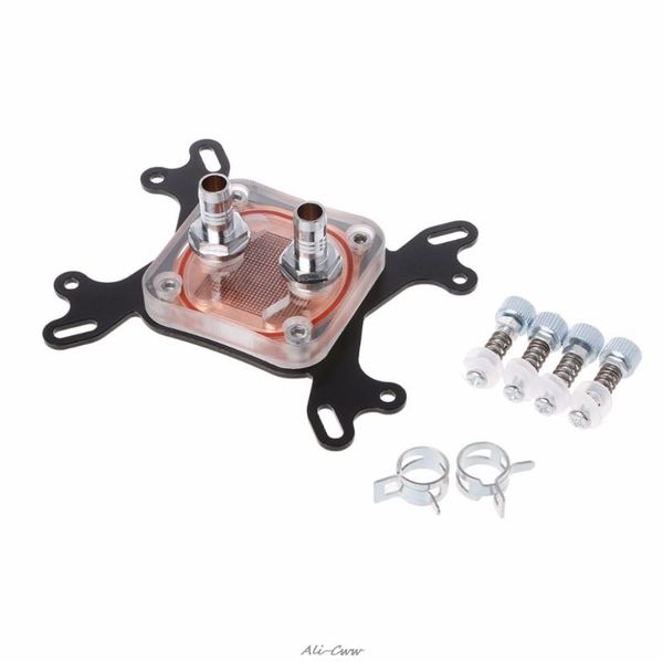 fans & coolings 1 set 2-color computer cpu water cooler 50mm transparent cover cooling block for amd intel pc high quality
fans & coolings 1 set 2-color computer cpu water cooler 50mm transparent cover cooling block for amd intel pc high quality