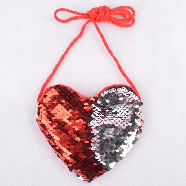 gift sequins cute fashion birthday coin purse key zipper messenger bag mini love heart with lanyard children party portable, White
gift sequins cute fashion birthday coin purse key zipper messenger bag mini love heart with lanyard children party portable, White