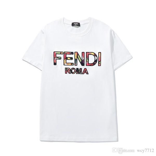 mens designer t shirt ff men women couples casual short sleeve mens round neck tees, White;black
mens designer t shirt ff men women couples casual short sleeve mens round neck tees, White;black