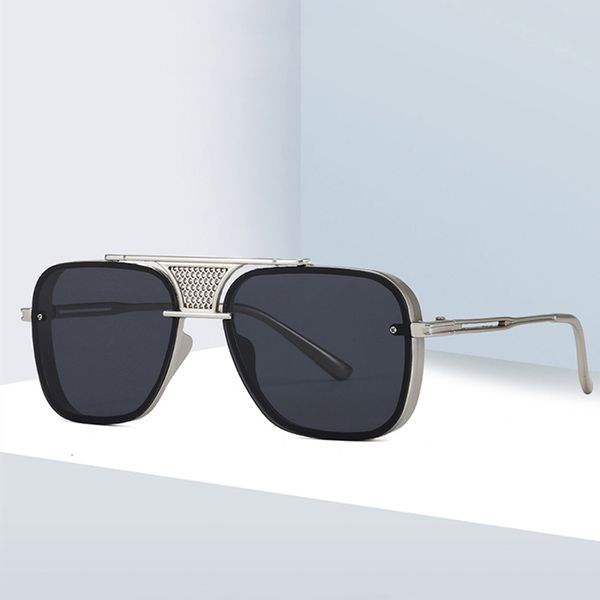 2020 retro square sunglasses metal frame shades for men women celebrity superstar sun glasses de sol female uv400, White;black
2020 retro square sunglasses metal frame shades for men women celebrity superstar sun glasses de sol female uv400, White;black