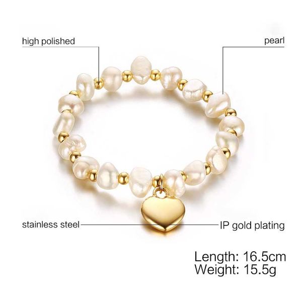 ruiyi new arrival fashion jewelry for women birthday gift selling lover bracelet 18cm heart gold color beads bracelet, Black
ruiyi new arrival fashion jewelry for women birthday gift selling lover bracelet 18cm heart gold color beads bracelet, Black