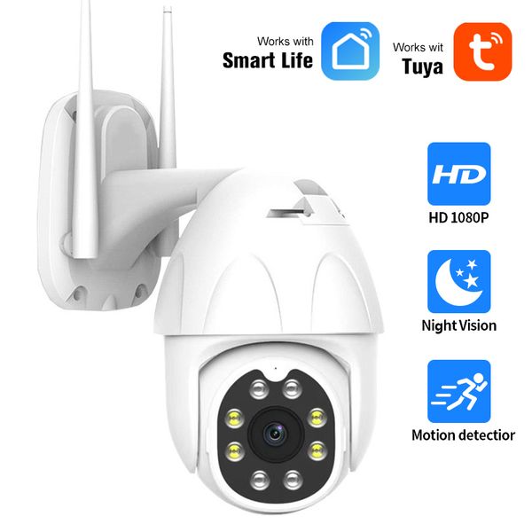 1080p 2mp tuya smart life hd waterproof outdoor ip camera p2p wifi security camera cctv surveillance camera
1080p 2mp tuya smart life hd waterproof outdoor ip camera p2p wifi security camera cctv surveillance camera