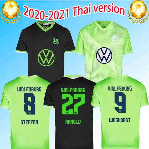 19 20 21 vfl wolfsburg soccer jerseys weghorst 2020 2021 steffen brekalo football shirt arnold xaver jersey, Black;yellow
19 20 21 vfl wolfsburg soccer jerseys weghorst 2020 2021 steffen brekalo football shirt arnold xaver jersey, Black;yellow