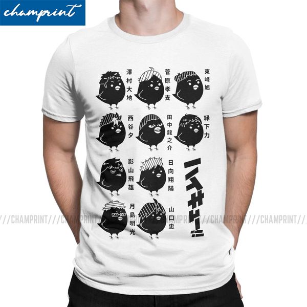 little crows t-shirts men haikyuu anime bokuto volleyball manga vintage tee shirt o neck short sleeve t shirts plus size
little crows t-shirts men haikyuu anime bokuto volleyball manga vintage tee shirt o neck short sleeve t shirts plus size