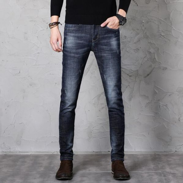men's jeans 2021 arrival discount casual slim fit men fashion stretch trousers, Blue
men's jeans 2021 arrival discount casual slim fit men fashion stretch trousers, Blue